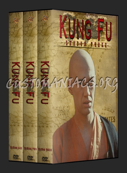 Kung Fu Season 1-3 dvd cover