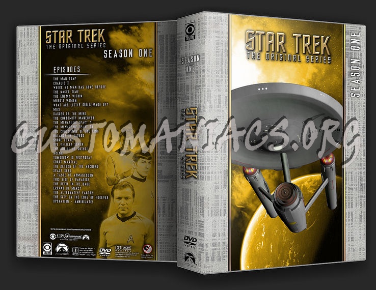 Star Trek - Original - S1 - R1 dvd cover