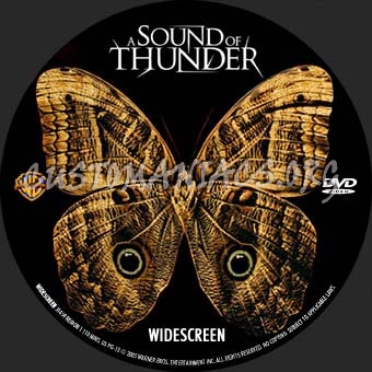 A Sound of Thunder dvd label