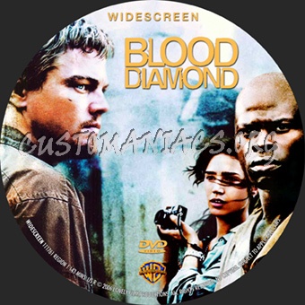 Blood Diamond dvd label