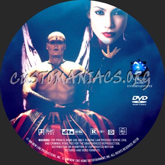The Cell dvd label