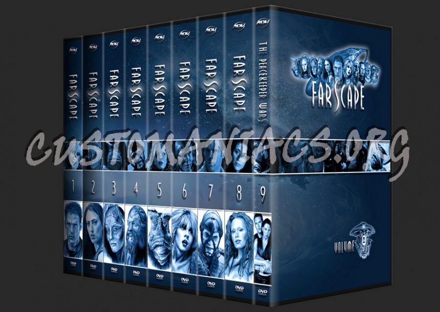 Farscape Season 1-9 dvd cover