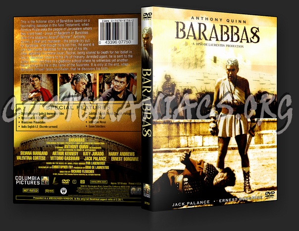 Barabbas dvd cover