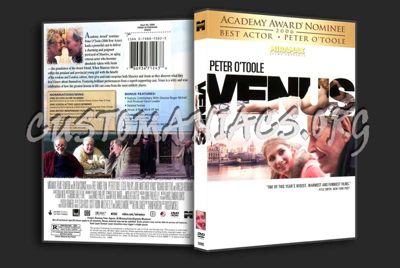 Venus dvd cover