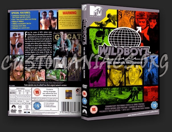 Wildboyz Season 1 dvd cover