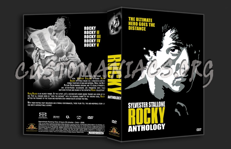 Rocky Anthology Inc dvd cover