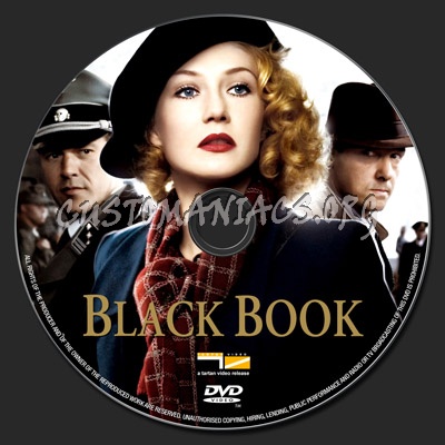 Black Book dvd label