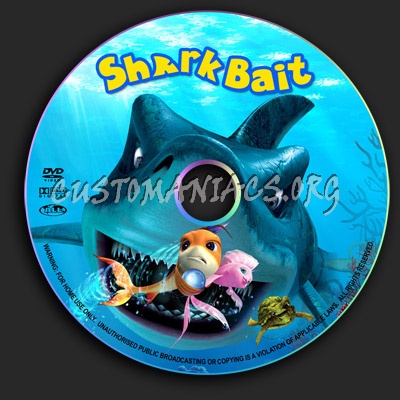 Shark Bait dvd label