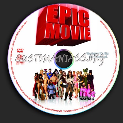 Epic Movie dvd label