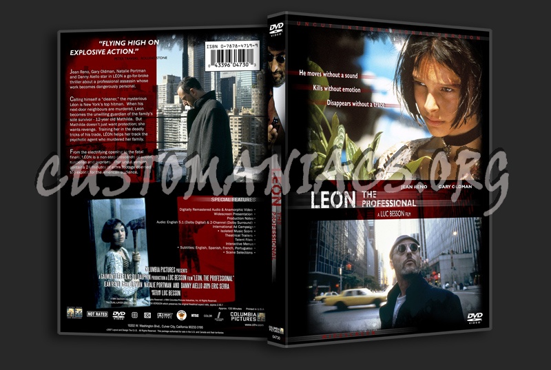 Leon The Professional dvd cover