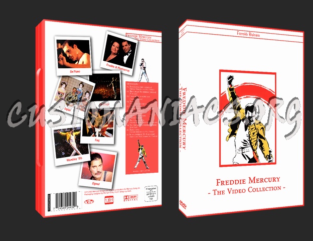 Freddie Mercury - The Video Collection dvd cover