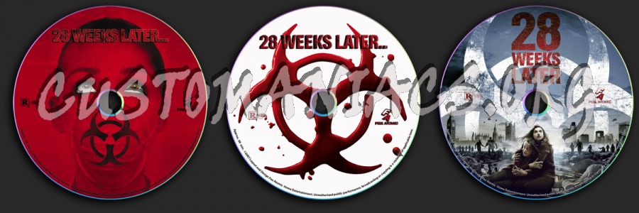 28 Weeks Later dvd label