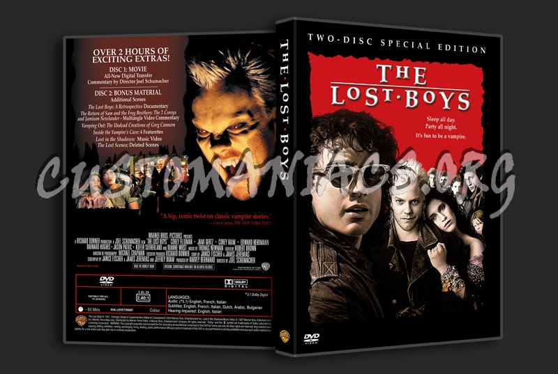 The Lost Boys dvd cover