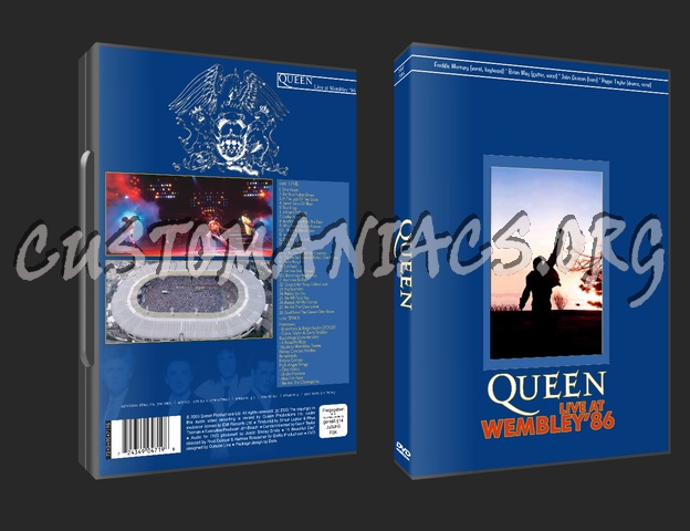 Queen Live at Wembley 86 dvd cover