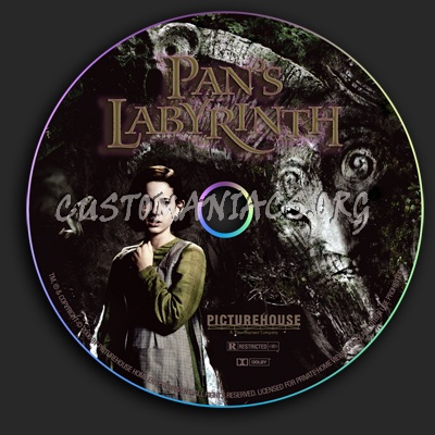 Pan's Labyrinth dvd label