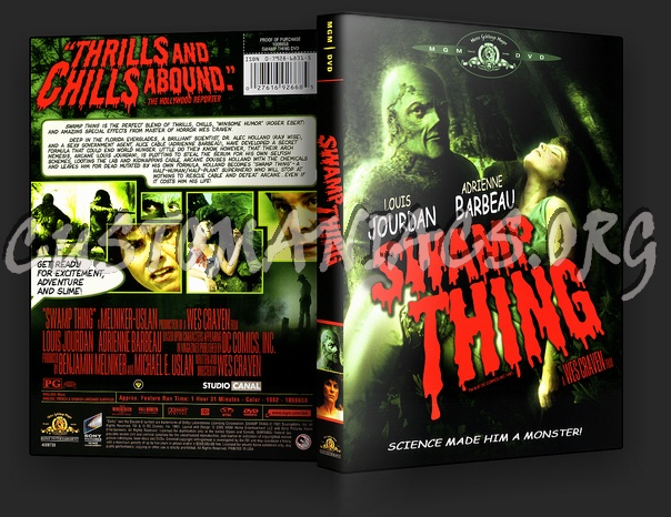 Swamp Thing dvd cover