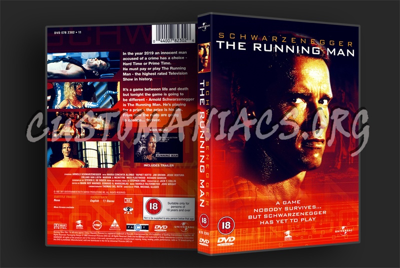 The Running Man dvd cover