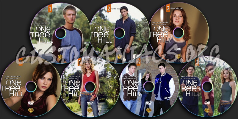 One Tree Hill S1 dvd label