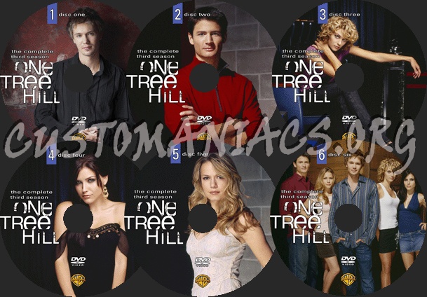 One Tree Hill S3 dvd label