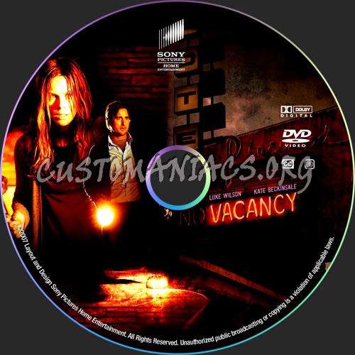 Vacancy dvd label
