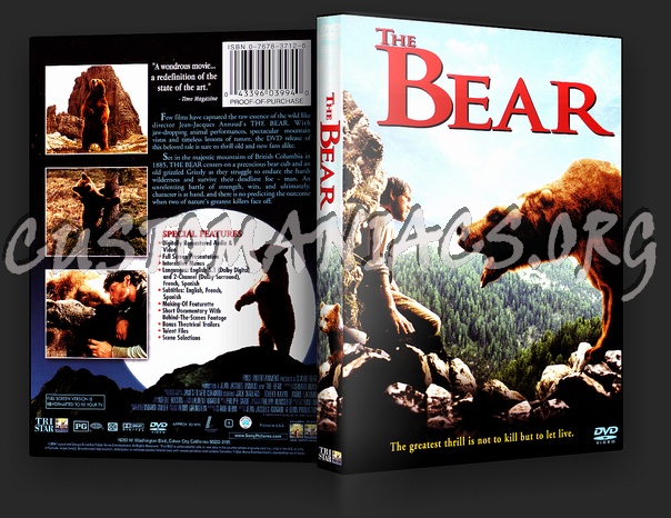 The Bear dvd cover