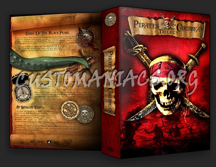 Pirates of the Caribbean dvd cover