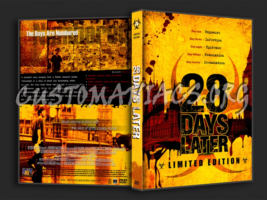 28 Days Later dvd cover