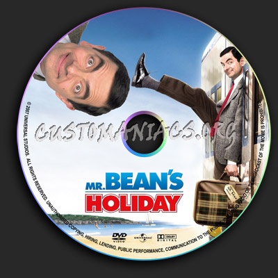 Mr Bean's Holiday dvd label