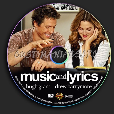 Music And Lyrics dvd label