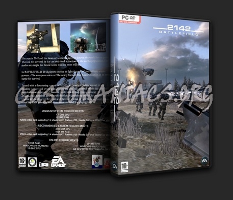2142 Battlefield dvd cover
