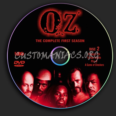 OZ First season dvd label