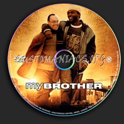 My Brother dvd label