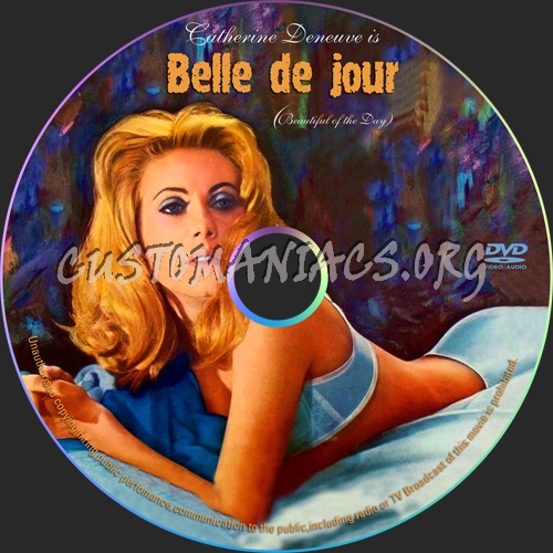 Belle de Jour dvd label