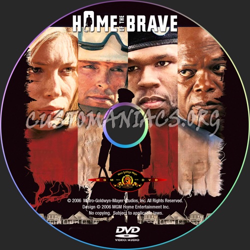 Home of the Brave dvd label