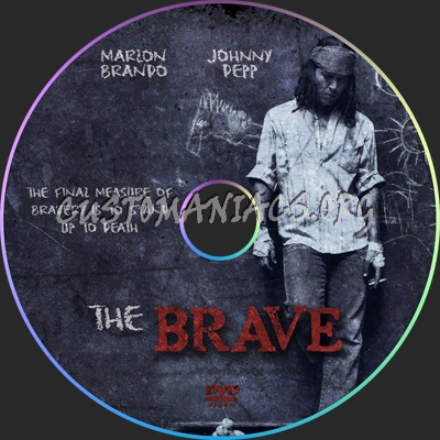The Brave dvd label
