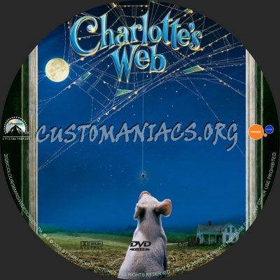 Charlotte's Web dvd label
