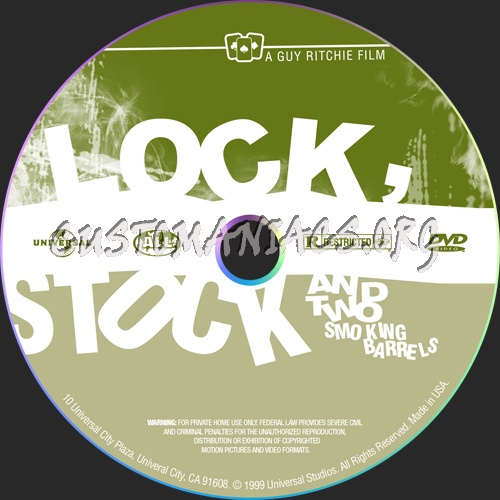 Lock Stock & Two Smoking Barrels dvd label