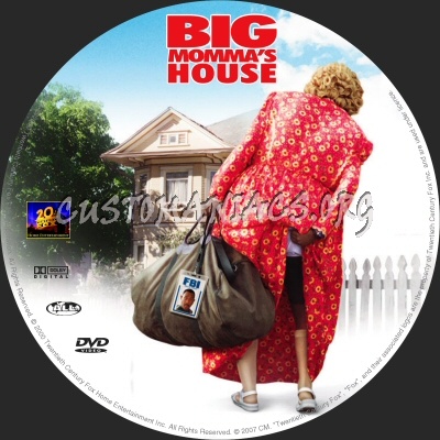 Big Momma's House dvd label