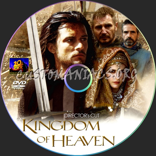 Kingdom of Heaven dvd label