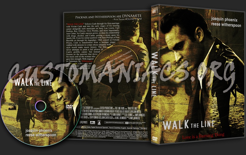 Walk The Line dvd cover