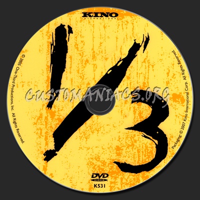 One Third dvd label