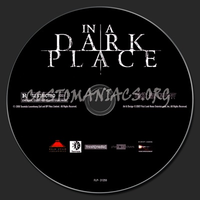 In A Dark Place dvd label