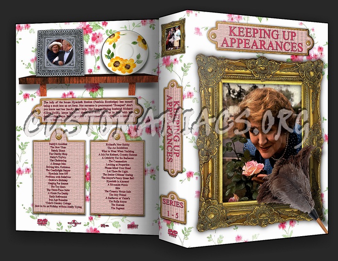 Keeping Up Appearances - Series 1-5 dvd cover