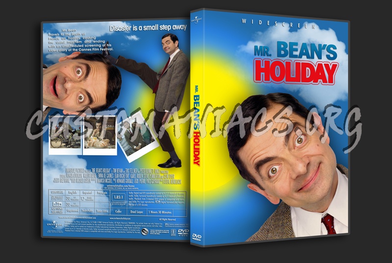 Mr Bean's Holiday dvd cover