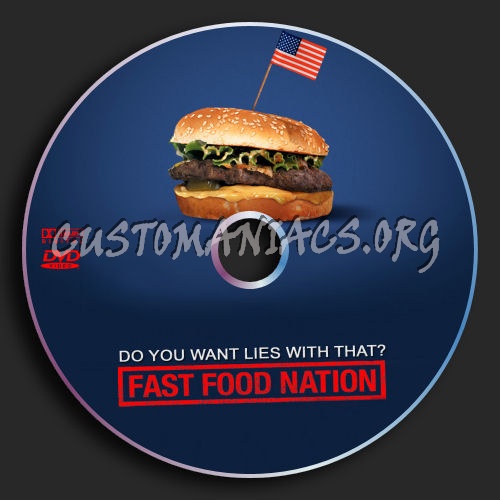 Fast Food Nation dvd label