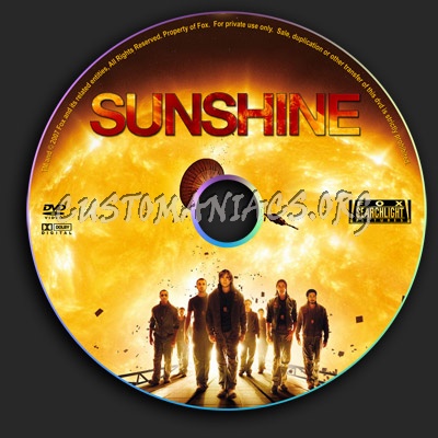 Sunshine dvd label