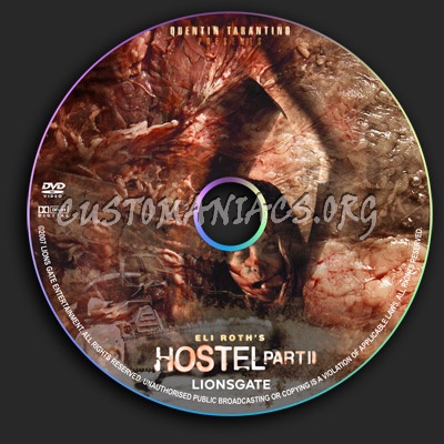 Hostel 2 dvd label