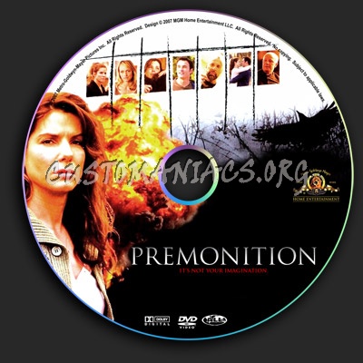 Premonition dvd label