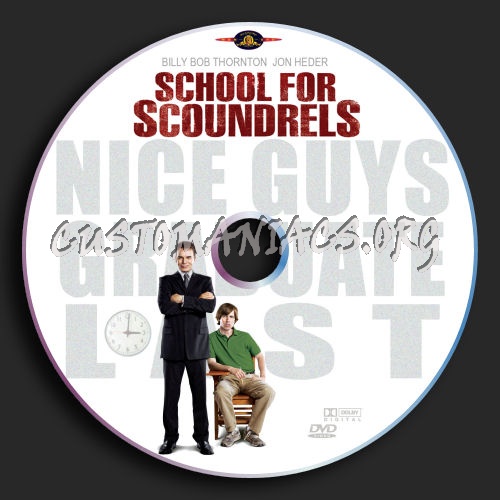 School For Scoundrels dvd label