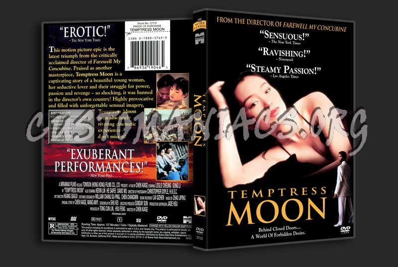 Temptress Moon dvd cover